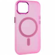 Чехол TPU+PC Lily with MagSafe для Apple iPhone 15 (6.1"), Light Pink