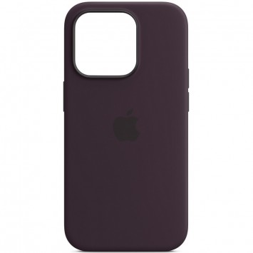 Чехол Silicone case (AAA) full with Magsafe and Animation для Apple iPhone 14 Pro (6.1"), Фиолетовый / Elderberry - Чехлы для iPhone 14 Pro - изображение 2