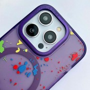 Чохол TPU+PC Flush with MagSafe для Apple iPhone 15 Pro (6.1"), Dark purple