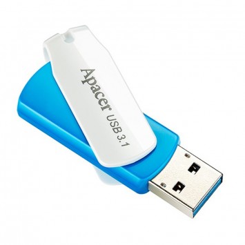 Флеш накопитель Apacer USB 3.2 AH357 32GB, Blue / White -  - изображение 2