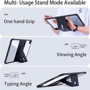 TPU+PC чехол Xundd Stand c усиленными углами для Apple iPad Pro 11" (2020-2022), Черный - Аксессуары для iPad - изображение 3