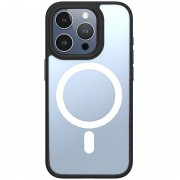 TPU+PC чохол Blueo Skin Friendly Frosted with MagSafe для iPhone 14 Pro Max, Чорный