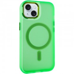 Чохол TPU+PC Lily with MagSafe для Apple iPhone 11 (6.1"), Neon Green