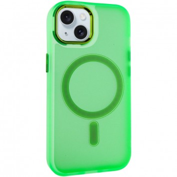 Чехол TPU+PC Lily with MagSafe для Apple iPhone 11 (6.1"), Neon Green