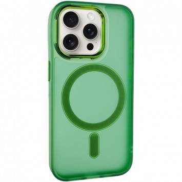 Чохол TPU+PC Lily with MagSafe для iPhone 12 Pro / 12 (6.1"), Army Green