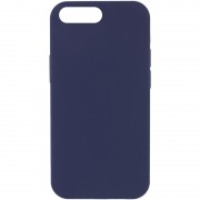 Чохол Silicone Case Full Protective (AA) NO LOGO для Apple iPhone 7 plus / 8 plus (5.5"), Темно-синій / Midnight blue