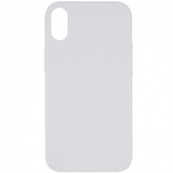 Чехол Silicone Case Full Protective (AA) NO LOGO для Apple iPhone X / XS (5.8"), Белый / White