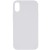 Чехол Silicone Case Full Protective (AA) NO LOGO для Apple iPhone X / XS (5.8"), Белый / White