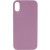 Чохол Silicone Case Full Protective (AA) NO LOGO для Apple iPhone XS Max (6.5"), Ліловий / Lilac Pride