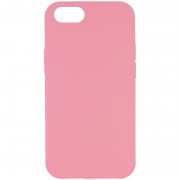 Чохол Silicone Case Full Protective (AA) NO LOGO для Apple iPhone SE (2020), Рожевий / Light pink