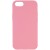 Чехол Silicone Case Full Protective (AA) NO LOGO для Apple iPhone SE (2020), Розовый / Light pink