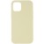 Чехол Silicone Case Full Protective (AA) NO LOGO для Apple iPhone 11 (6.1"), Желтый / Mellow Yellow