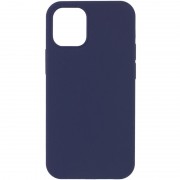 Чехол Silicone Case Full Protective (AA) NO LOGO для Apple iPhone 11 (6.1"), Темно-синий / Midnight blue