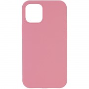 Чохол Silicone Case Full Protective (AA) NO LOGO для Apple iPhone 12 Pro / 12 (6.1"), Рожевий / Light pink