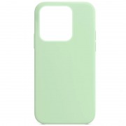 Чохол Silicone Case Full Protective (AA) NO LOGO для Apple iPhone 13 Pro (6.1"), Зелений / Pistachio