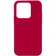 Чохол Silicone Case Full Protective (AA) NO LOGO для Apple iPhone 13 Pro (6.1"), Червоний / Rose Red