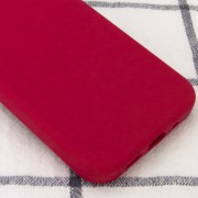 Чехол Silicone Case Full Protective (AA) NO LOGO для Apple iPhone XR (6.1"), Красный / Rose Red