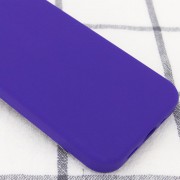 Чехол Silicone Case Full Protective (AA) NO LOGO для Apple iPhone SE (2020), Фиолетовый / Ultra Violet