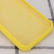 Чехол Silicone Case Full Protective (AA) NO LOGO для Apple iPhone 11 (6.1"), Желтый / Yellow