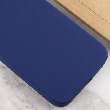 Чехол Silicone Case Full Protective (AA) NO LOGO для Apple iPhone 12 Pro / 12 (6.1"), Синий / Deep navy - Чехлы для iPhone 12 Pro - изображение 2