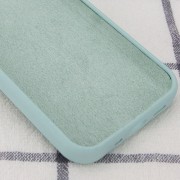 Чехол Silicone Case Full Protective (AA) NO LOGO для Apple iPhone 13 (6.1"), Бирюзовый / Turquoise