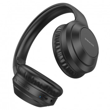 Bluetooth навушники BOROFONE BO20, Black - Bluetooth наушники - зображення 1 