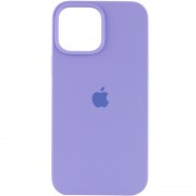 Чехол для Apple iPhone 14 (6.1"") - Silicone Case Full Protective (AA) Сиреневый / Dasheen