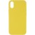 Чохол Silicone Case Full Protective (AA) NO LOGO для Apple iPhone X/XS (5.8"), Жовтий / Yellow