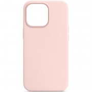 Чехол Silicone Case Full Protective (AA) NO LOGO для Apple iPhone 11 (6.1"), Розовый / Chalk Pink