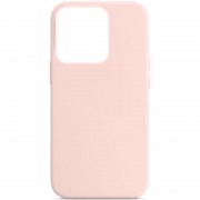 Чохол Silicone Case Full Protective (AA) NO LOGO для Apple iPhone 14 Pro (6.1"), Рожевий / Chalk Pink