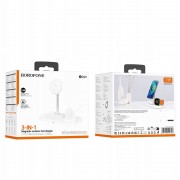 БЗУ BOROFONE BQ29 Feliz 3in1, White