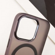 Чохол TPU+PC Lily with MagSafe для Apple iPhone 13 Pro (6.1"), Dark Purple