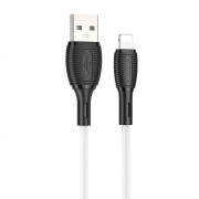 Дата кабель Borofone BX86 Advantage USB to Lightning (1m), Белый