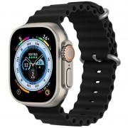 Ремінець Ocean Band для Apple Watch 38mm/40mm/41mm, Чорний / Black