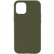 Чохол Silicone Case Full Protective (AA) NO LOGO для Apple iPhone 11 (6.1"), Зелений / Dark Olive