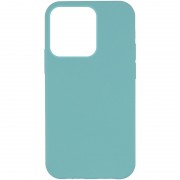 Чехол Silicone Case Full Protective (AA) NO LOGO для Apple iPhone 13 Pro (6.1"), Бирюзовый / Marine Green