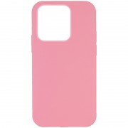 Чехол Silicone Case Full Protective (AA) NO LOGO для Apple iPhone 13 Pro Max (6.7"), Розовый / Light pink