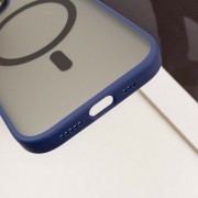 TPU+PC чохол Blueo Skin Friendly Frosted with MagSafe для Apple iPhone 15 (6.1"), Синій