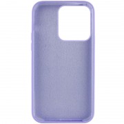 Чехол Silicone Case Full Protective (AA) NO LOGO для Apple iPhone 13 Pro (6.1"), Сиреневый / Dasheen