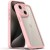 TPU чехол Transparent + Colour 1,5mm для Apple iPhone 14 (6.1"), Pink