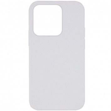 Чохол Silicone Case Full Protective (AA) NO LOGO для Apple iPhone 14 Pro Max (6.7"), Білий / White