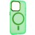 Чохол TPU+PC Lily with MagSafe для Apple iPhone 14 Pro (6.1"), Neon Green