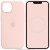 Чехол Silicone case (AAA) full with Magsafe and Animation для Apple iPhone 14 (6.1"), Розовый / Chalk Pink