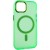 Чехол TPU+PC Lily with MagSafe для Apple iPhone 14 (6.1"), Neon Green