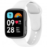 Ремешок для умных часов Redmi Watch 3 Lite / Redmi Watch 3 Active белого цвета