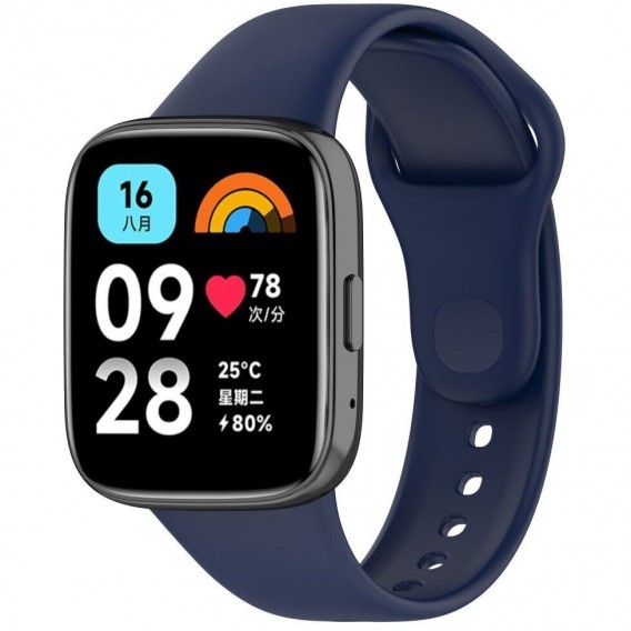 Ремешок для умных часов Redmi Watch 3 Active синего цвета