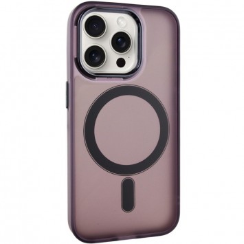 Чохол TPU+PC Lily with MagSafe для Apple iPhone 14 Pro (6.1"), Dark Purple - Чохли для iPhone 14 Pro - зображення 1 