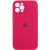 Чехол Silicone Case Full Camera Protective (AA) для Apple iPhone 12 Pro (6.1"), Красный / Rose Red / PVH