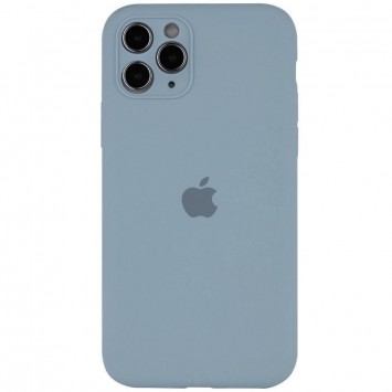 Чохол Silicone Case Full Camera Protective (AA) для Apple iPhone 12 Pro Max (6.7"), Синій / Sweet Blue