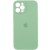 Чохол Silicone Case Full Camera Protective (AA) для Apple iPhone 12 Pro Max (6.7"), Зелений / Pistachio